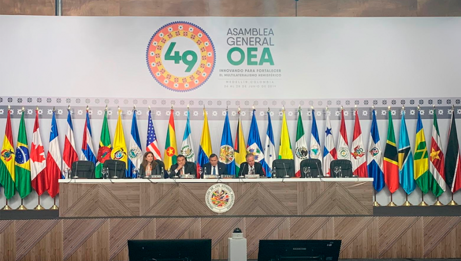 Uruguay abandonó la Asamblea General de la OEA por presencia del representante de Guaidó