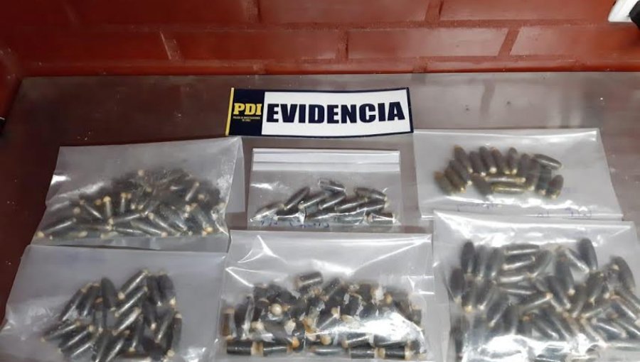 Control terrestre de la PDI La Calera terminó en incautación de 2,5 kilos de cocaína base