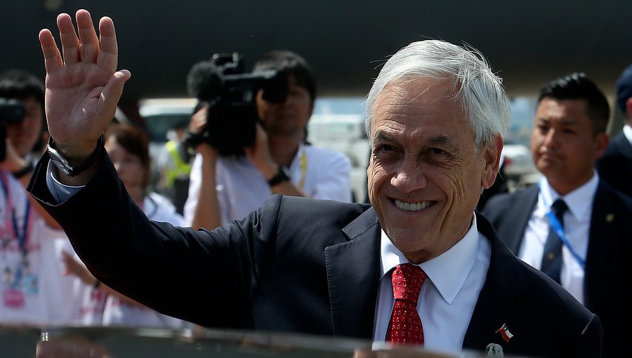 Presidente Piñera llegó a Japón para participar de cumbre del G20