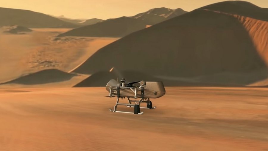 La NASA enviará un drone a la luna Titán en busca de vida