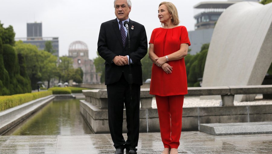 Piñera en Hiroshima reafirmó su compromiso por un mundo sin armas nucleares