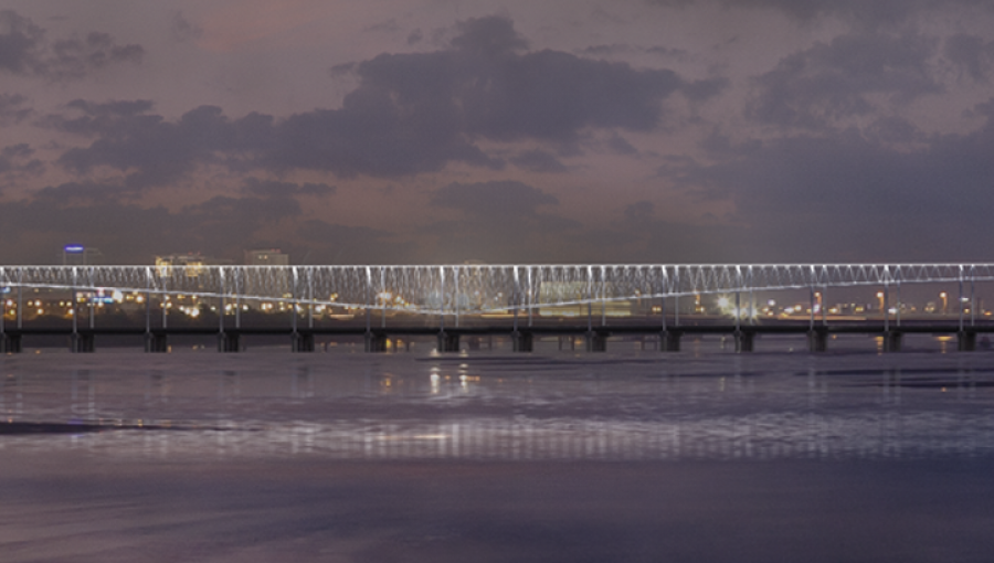 EFE presentó el diseño arquitectónico del nuevo puente ferroviario Biobío