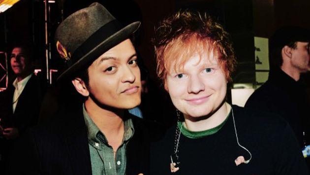 Ed Sheeran y Bruno Mars lanzaron «Blow», una rockera colaboración