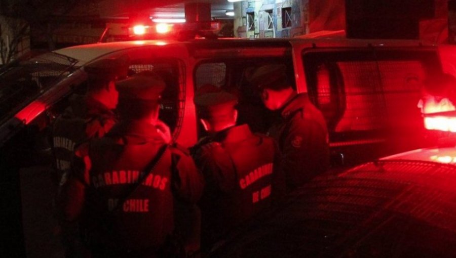 Accidente vehicular reveló secuestro esta madrugada en Conchalí