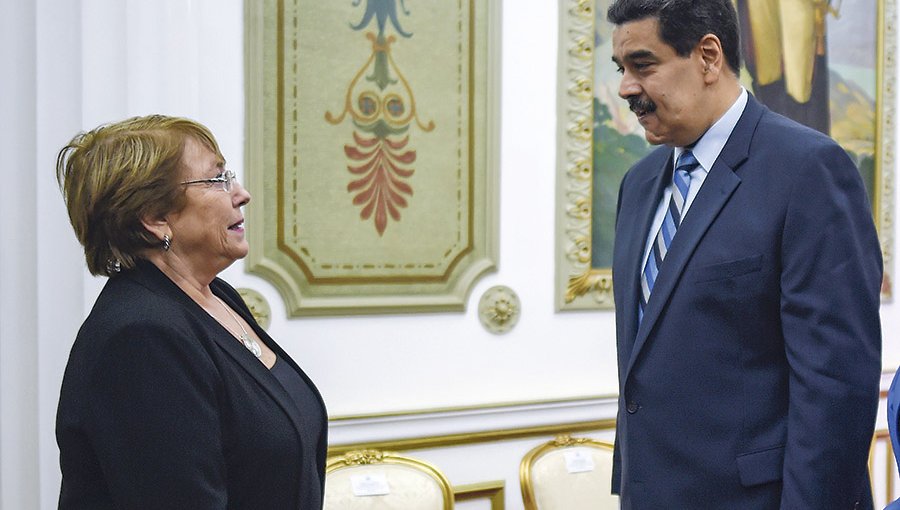 Maduro acusa a Bachelet de ceder a presiones de Estados Unidos para facilitar una intervención en Venezuela