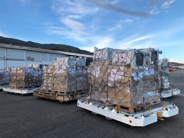 Cargamento con 34 toneladas de ayuda humanitaria arribó este miércoles a Venezuela