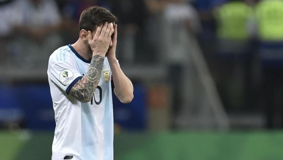 Lionel Messi fue suspendido por tres meses por sus dichos en Copa América