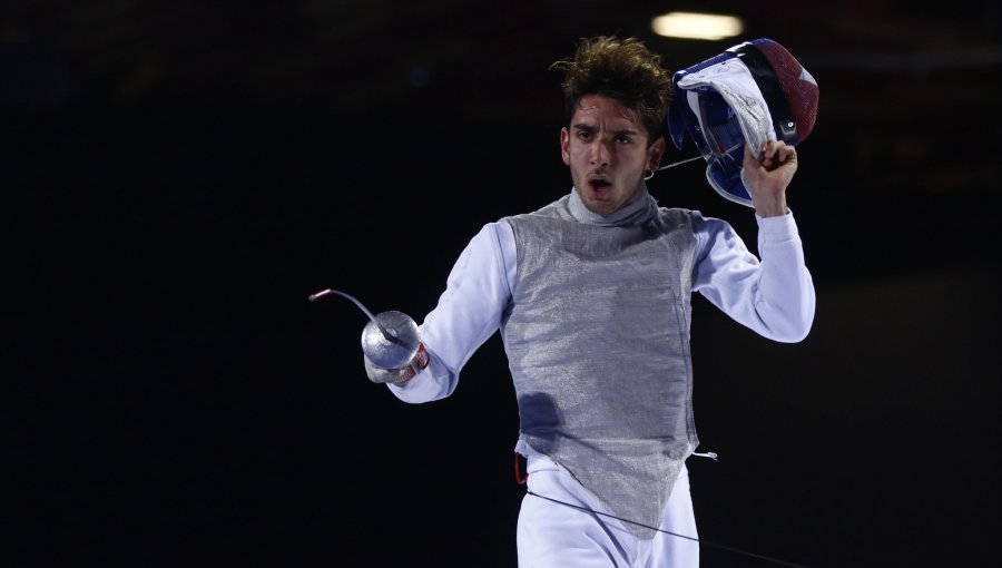 Gustavo Alarcón consiguió medalla de plata en esgrima de los Panamericanos