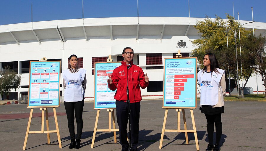 Estadio Nacional será el principal punto de postulación al Sistema de Admisión Escolar en la capital