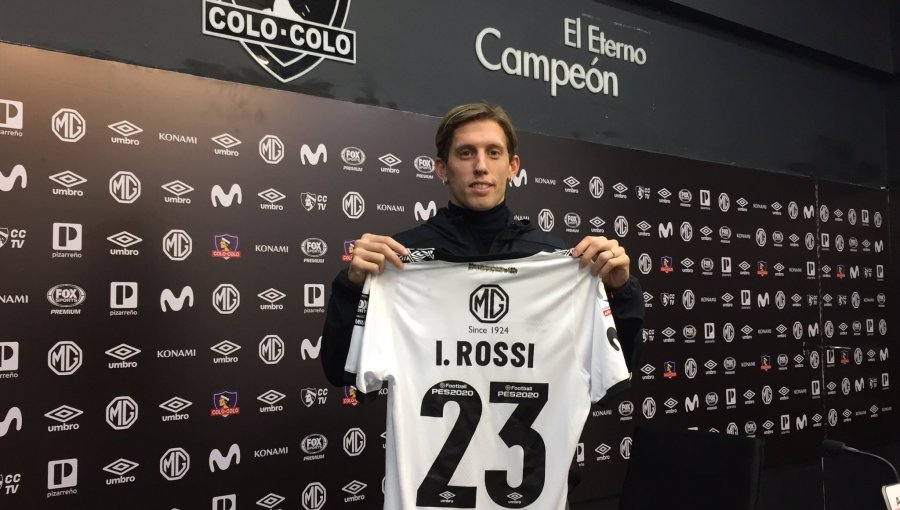 Iván Rossi fue presentado oficialmente como nuevo refuerzo de Colo-Colo
