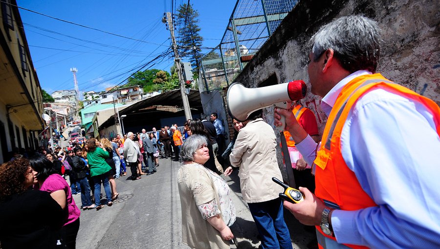 Afinan detalles de megasimulacro de terremoto con tsunami en el borde costero de la región de Valparaíso