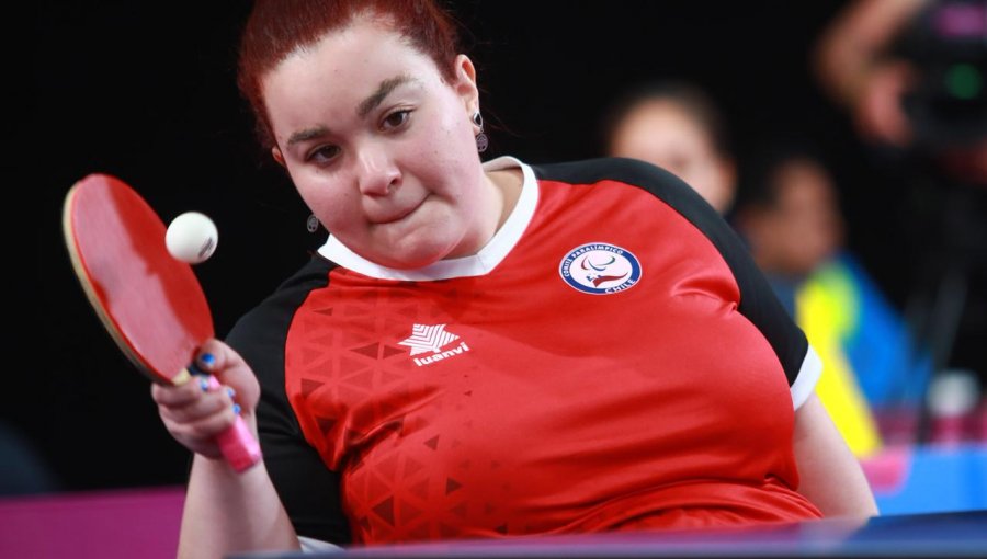 Tamara Leonelli en tenis de mesa ganó el primer oro en Parapanamericanos