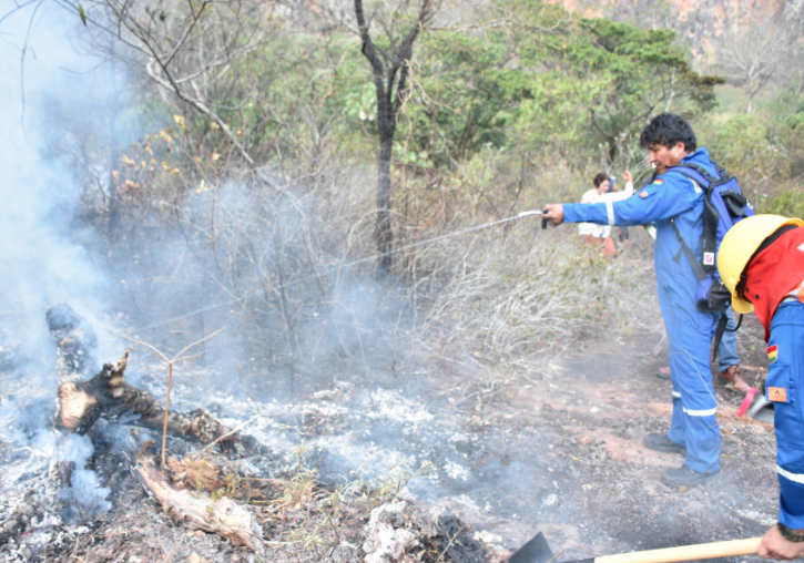 Tras combatir incendios, Evo Morales estuvo casi una hora extraviado en la selva boliviana