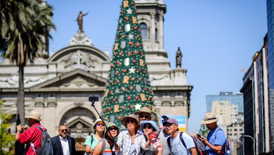 2,9 millones de turistas extranjeros visitaron Chile entre enero y julio