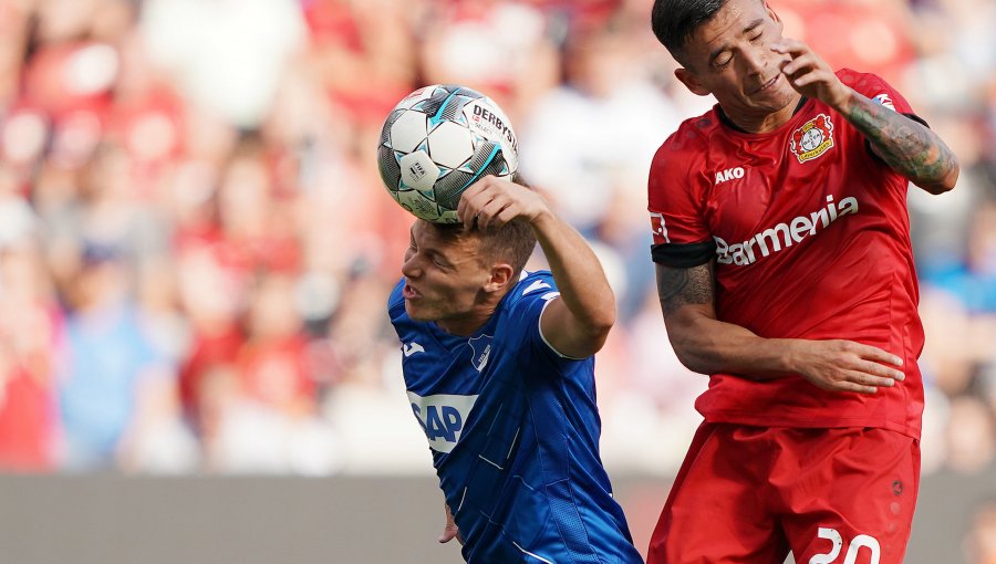 Aránguiz jugó en escueta igualdad del Bayer Leverkusen ante el Hoffenheim