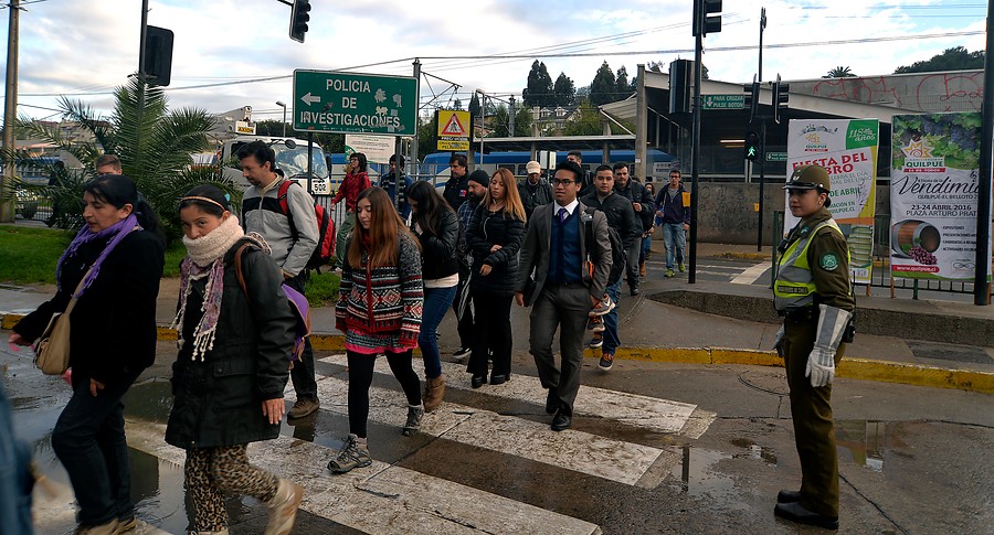 Así vivirá el transporte público el simulacro de sismo y tsunami en la región de Valparaíso
