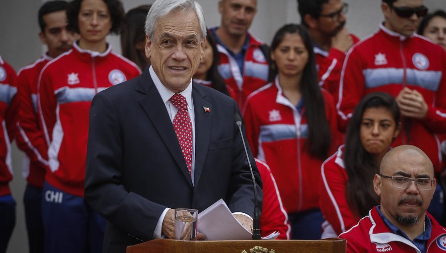 Presidente Piñera destacó la histórica participación chilena en Parapanamericanos