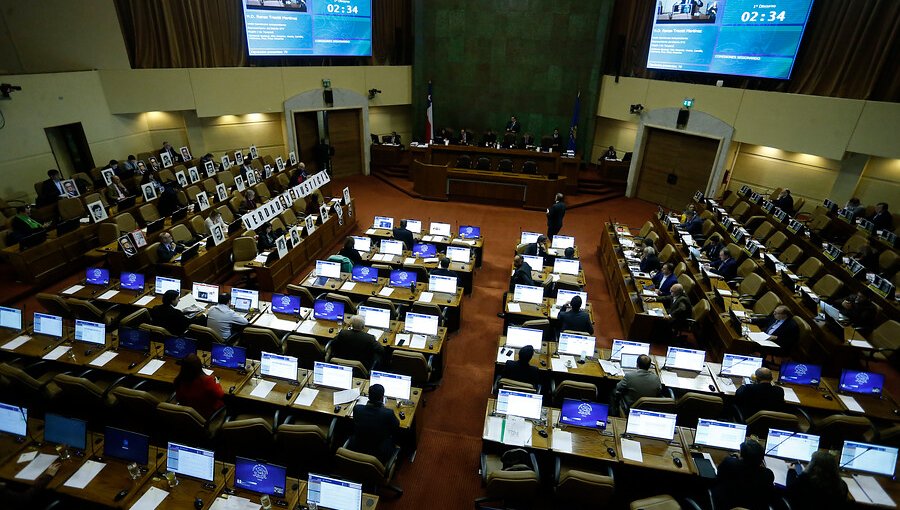 Cámara de Diputados realizó un minuto de silencio por los 46 años del Golpe de Estado