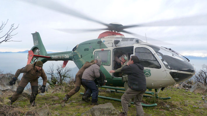 Activan amplio operativo de búsqueda luego que avalancha dejara un extraviado en Los Andes