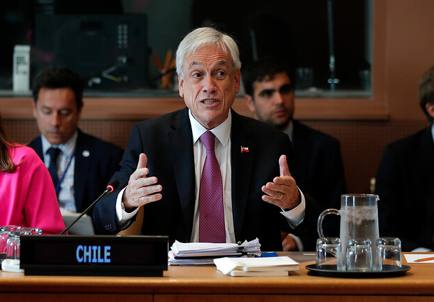 Presidente Piñera calificó conflicto entre EEUU y China como una "estúpida guerra tarifaria"