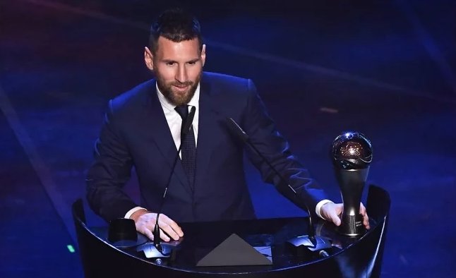 Lionel Messi fue galardonado como el mejor jugador del mundo en The Best