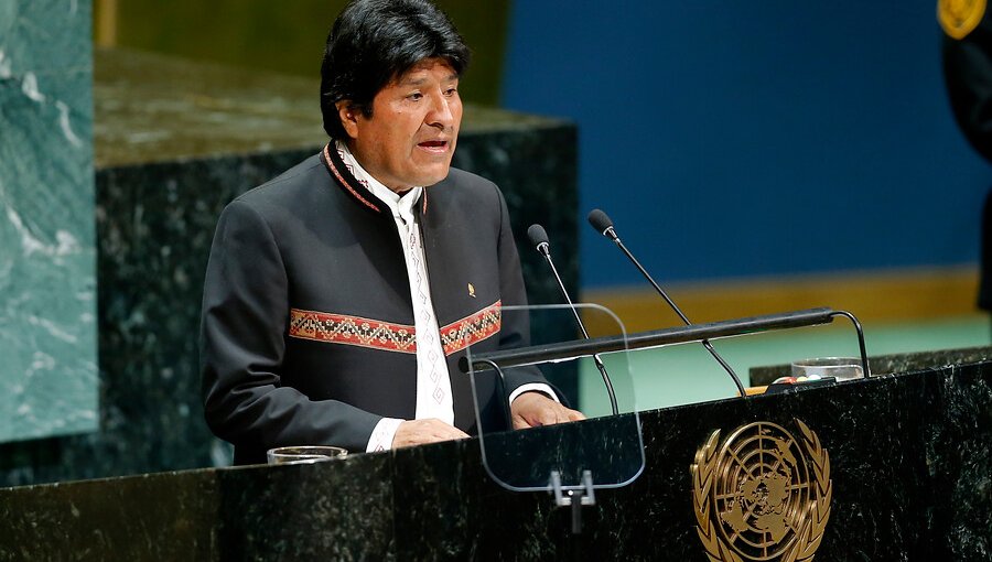 Morales ante la ONU: "Bolivia no renunciará a su derecho de soberanía sobre el Océano Pacífico”