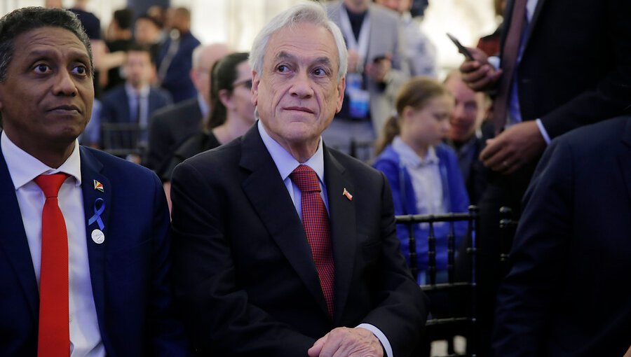 Piñera y Greta Thunberg coinciden en actividad en Nueva York: adolescente descartó sentarse junto al Presidente
