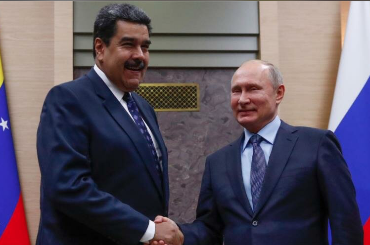 Nicolás Maduro asegura que Rusia mantendrá "firme apoyo" técnico y militar en Venezuela