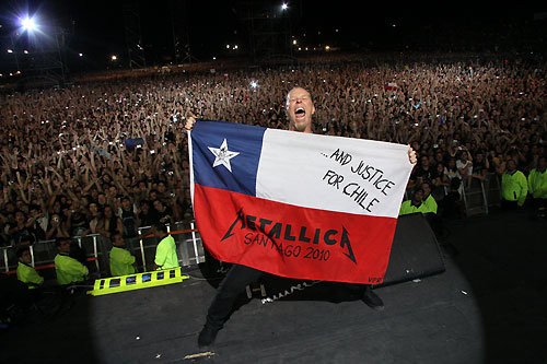 El desconocido conflicto judicial entre Metallica y un empresario chileno
