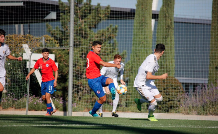 La Roja sub-17 cayó ante el Juvenil A del Real Madrid en un amistoso