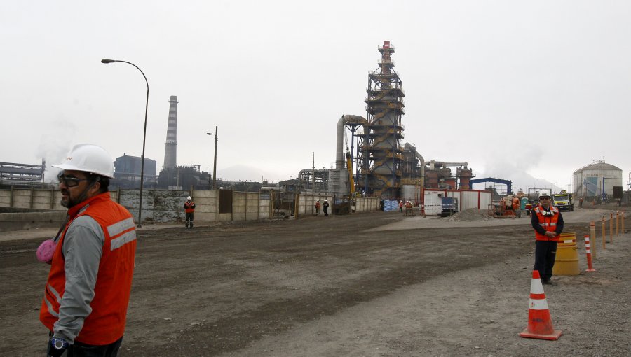 Corte ordena a Enami terminar contaminación atmosférica de fundición de Paipote