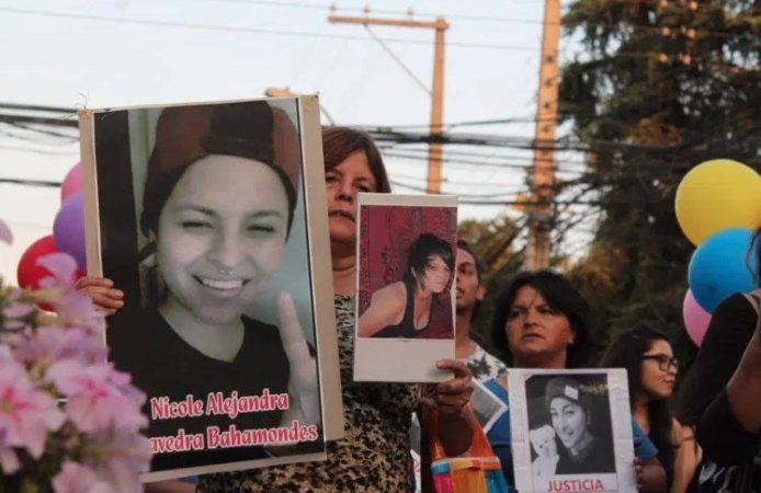 Presunto autor del homicidio de Nicole Saavedra será formalizado en noviembre