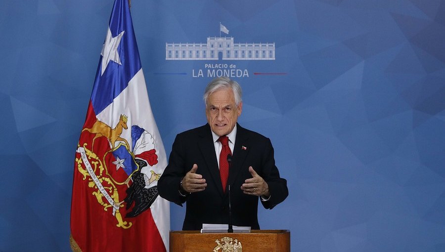 Presidente Piñera decreta Estado de Emergencia en dos provincias de la región Metropolitana