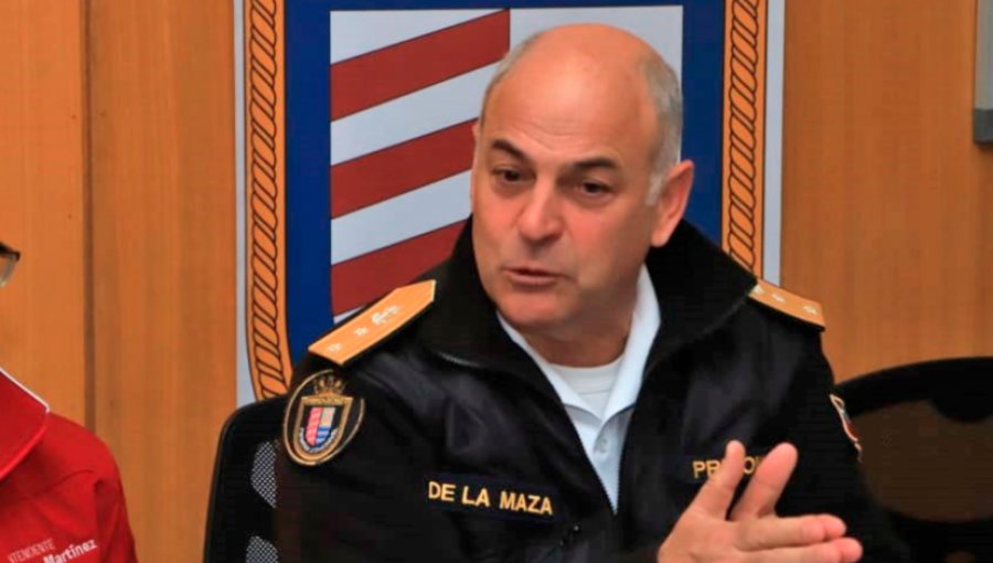 Contraalmirante De La Maza asegura que "por ningún motivo" Chile está en guerra
