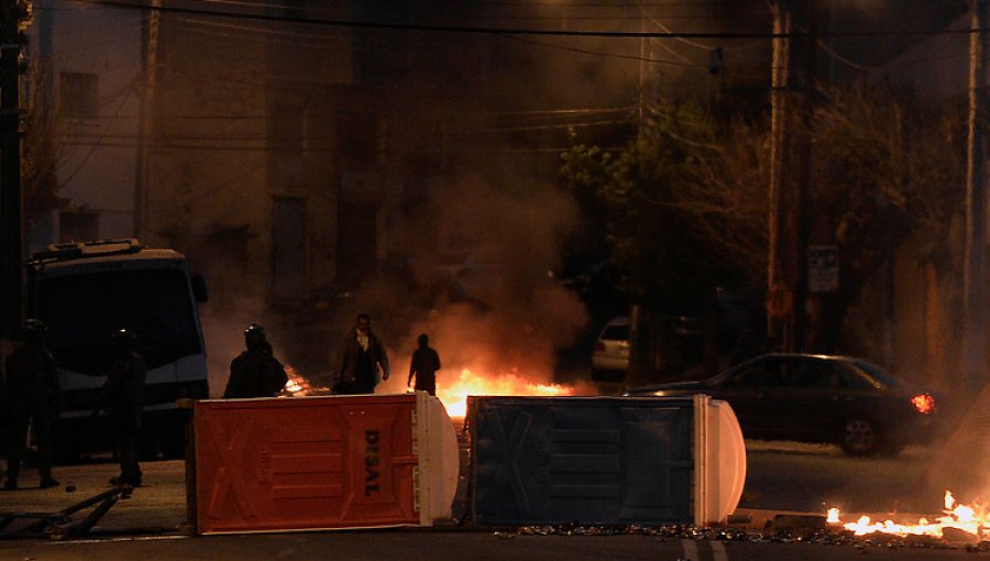Seguridad Pública de Concón: Petardos y barricadas atemorizaron a vecinos
