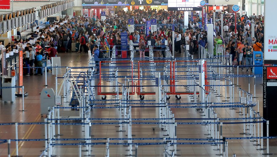Informan que el aeropuerto de Santiago se encuentra plenamente operativo