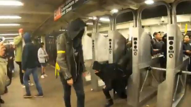 Evasión masiva se registró este viernes en el Metro de Nueva York