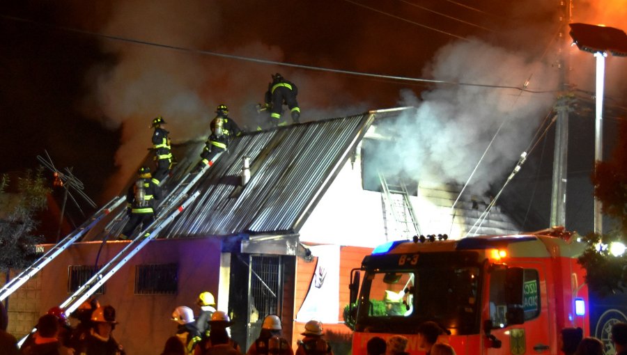 Una mujer falleció tras incendio registrado en la ciudad de Punta Arenas