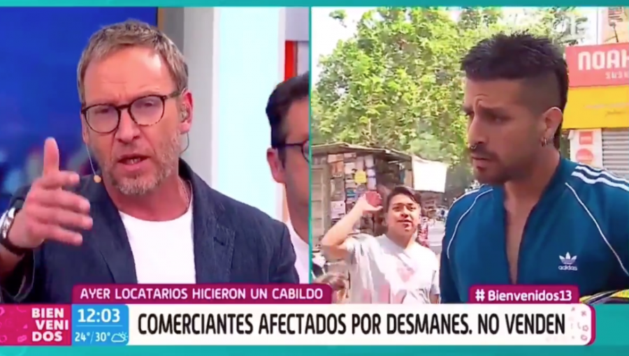 Martín Cárcamo reprochó en vivo a su director por "cortar" a entrevistado