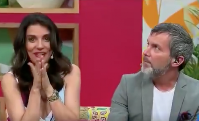 "¡Ay, concha!": Explosión asustó a panelistas de matinal de TVN
