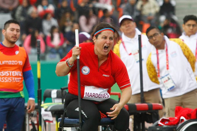 Francisca Mardones ganó oro paralímpico en lanzamiento de bala con nuevo récord mundial