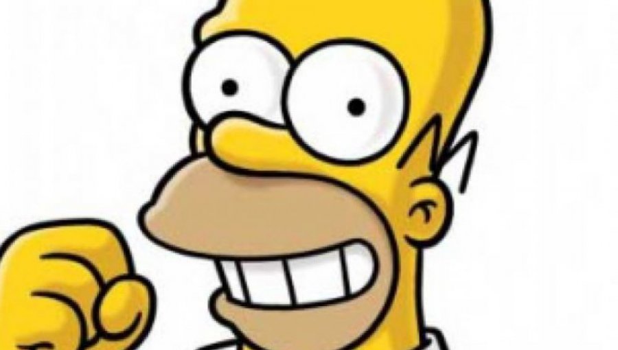 "Ustedes son gente de aguante": Homero Simpson envió mensaje de apoyo a Chile