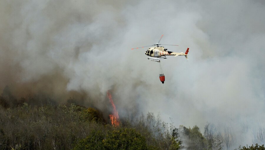 Resumen nacional de incendios forestales: 4 siniestros se encuentran activos