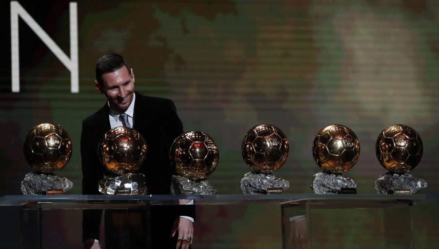 Lionel Messi ganó el Balón de Oro y superó a Cristiano Ronaldo con 6 galardones