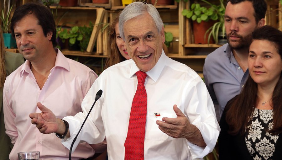 Presidente Piñera anuncia bono de $100 mil a más de un millón de familias vulnerables