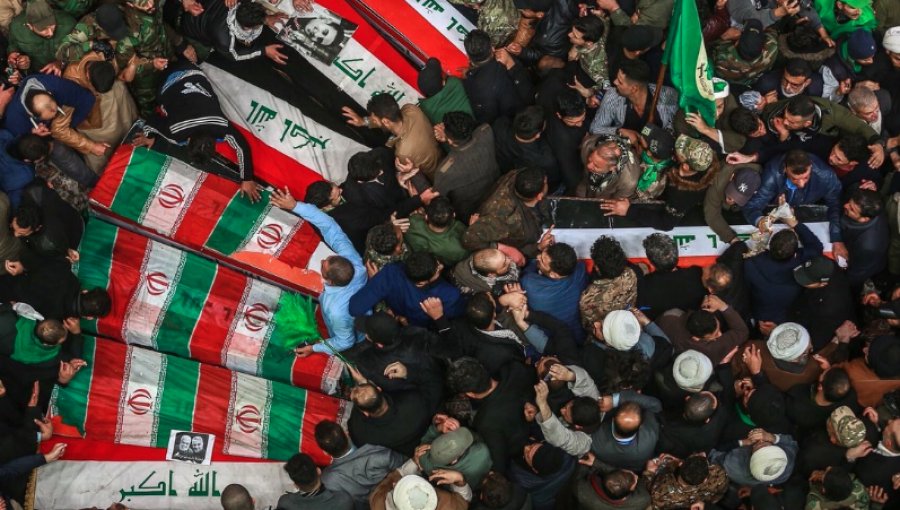 Avalancha humana durante el funeral de Qasem Soleimani mata a más de 50 personas en Irán