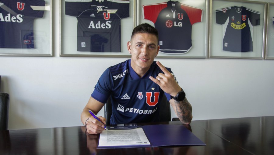 Matías Rodríguez firmó su renovación de contrato con la U