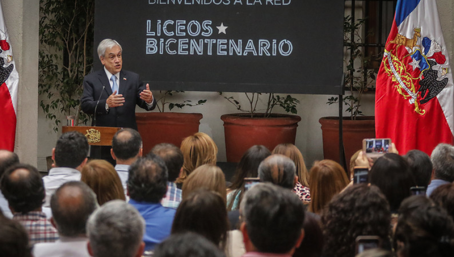 Presidente Piñera: “La calidad de la educación no se juega en la calle”