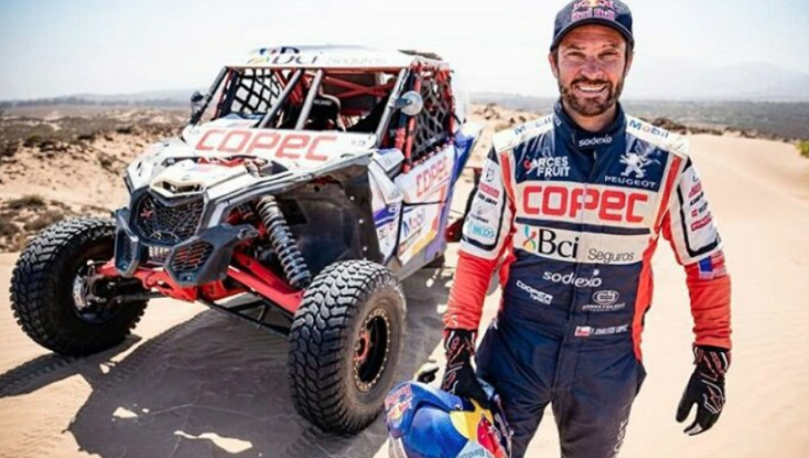 "Chaleco" López también se subió al podio del Dakar 2020: salió 3º en Side by Side