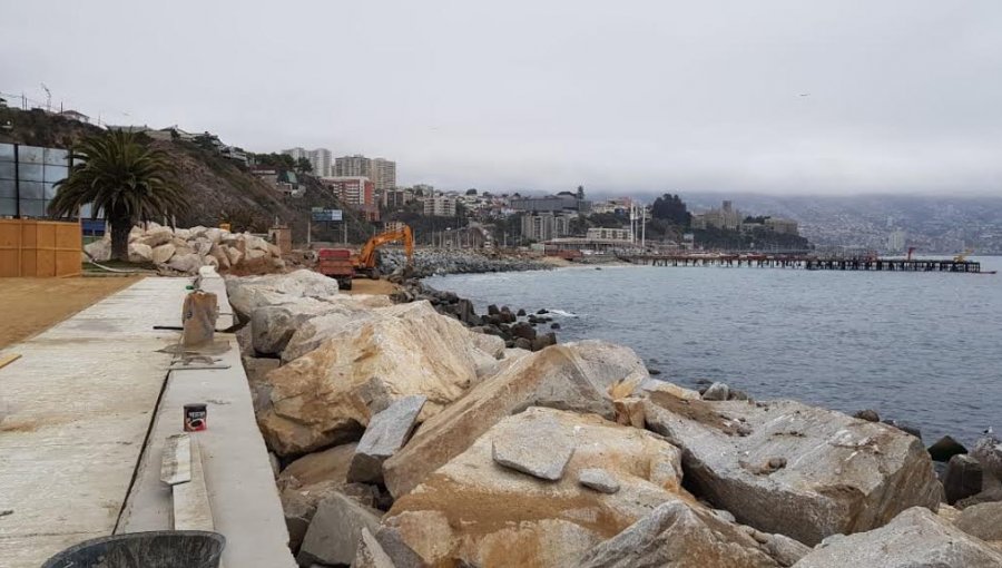 A mitad de año entregarán obras de mejoramiento en el paseo Juan de Saavedra de Valparaíso